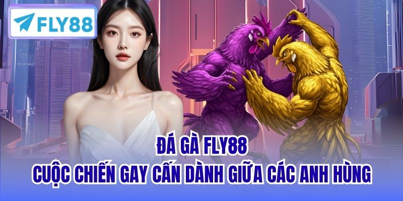 Đá gà FLY88 - Cuộc chiến gay cấn dành giữa các anh hùng