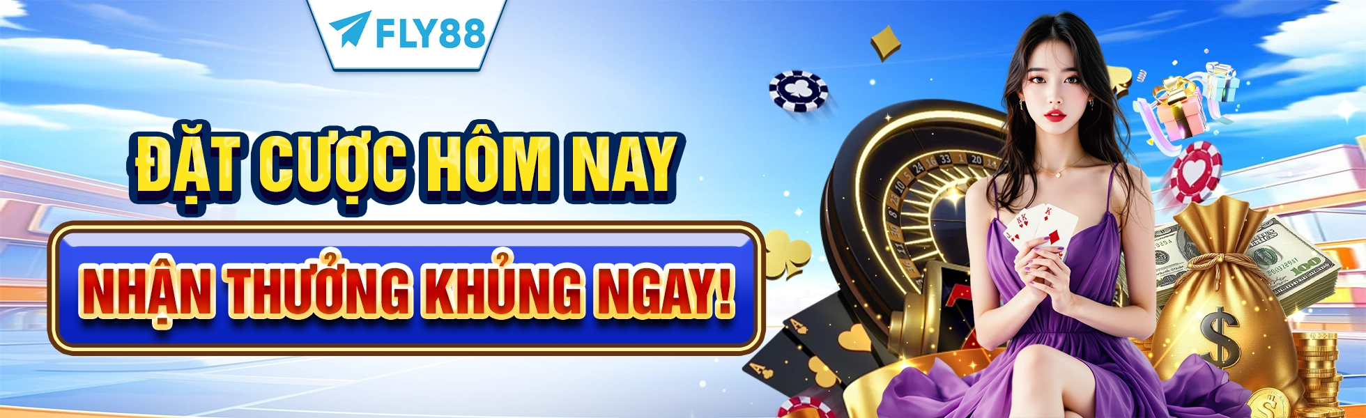 Fly88 đặt cược hôm nay nhận thưởng khủng ngay