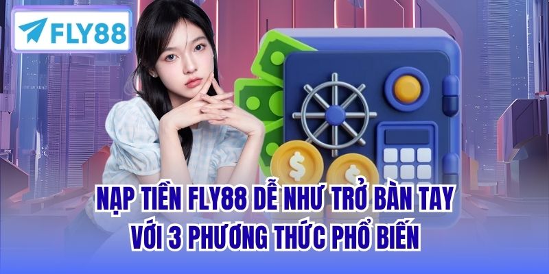 Nạp tiền FLY88 dễ như trở bàn tay với 3 phương thức phổ biến