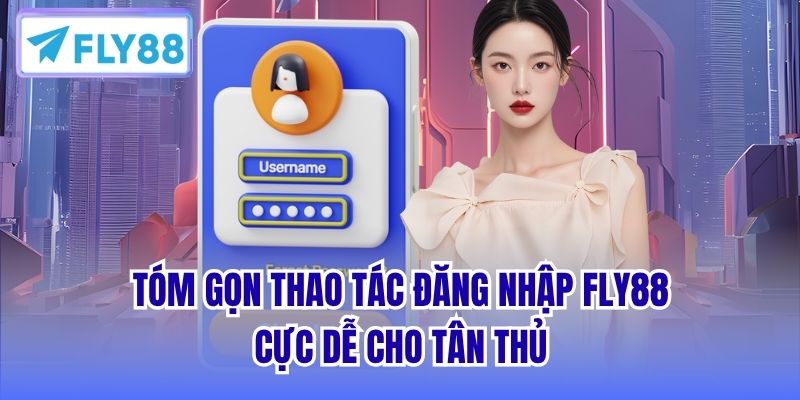 Tóm gọn thao tác đăng nhập FLY88 cực dễ cho tân thủ