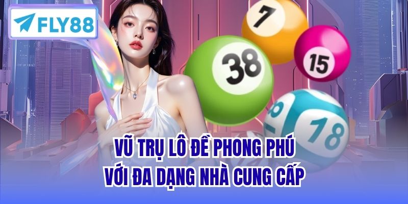 Vũ trụ lô đề phong phú với đa dạng nhà cung cấp